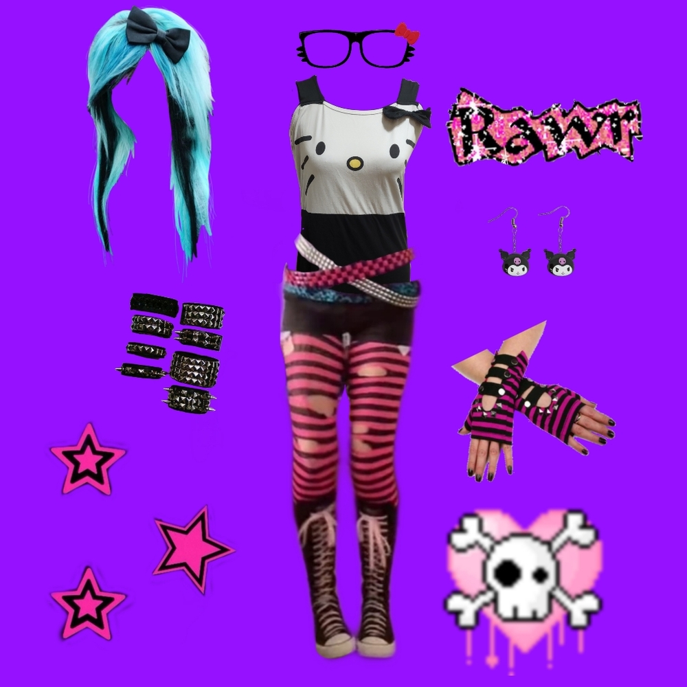 Hello Kitty Scenecore Dress